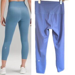Lululemon   * Wunder Train HR Crop 23'' Water Drop Size : 6